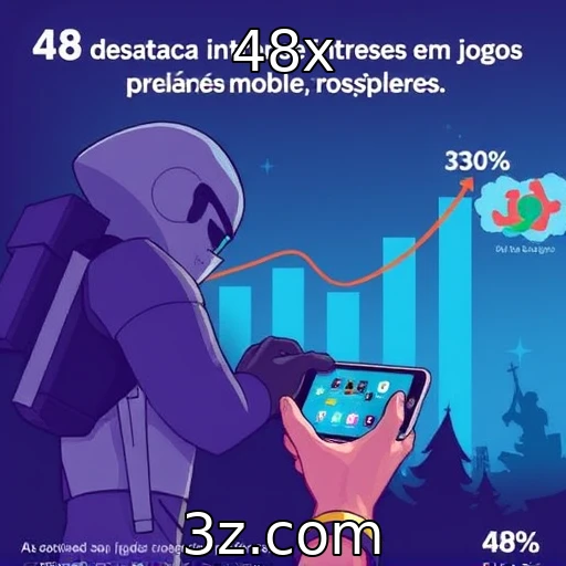 Aumento do interesse em jogos mobile e cross-platform | 48x